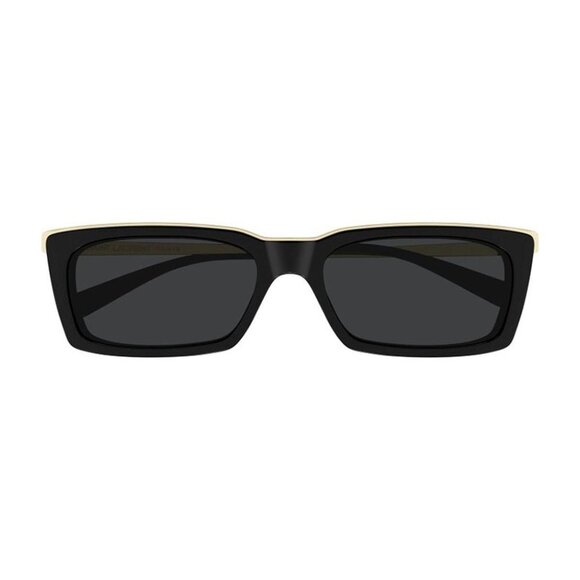 NWT SAINT LAURENT BLACK UNISEX SUNGLASSES - Picture 3 of 4
